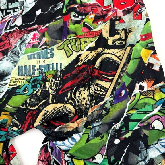 TMNT Teenage Mutant Ninja Turtles Crazy Boxer Briefs Mens XL Nickelodeon 90s - Picture 7 of 9